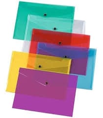 ملف بلاستيك A4 لحفظ الأوراق